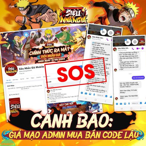 Nạp thẻ Siêu Nhẫn Giả Mobile